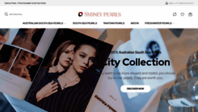 What Sydneypearls.com.au website looked like in 2021 (3 years ago)