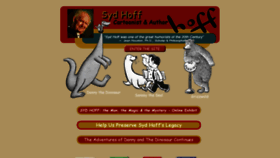 What Sydhoff.org website looked like in 2021 (3 years ago)