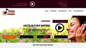 What Schlagerparadies.de website looked like in 2021 (3 years ago)