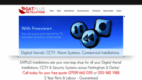 What Satplus-installations.co.uk website looked like in 2021 (3 years ago)