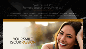 What Smiledentists.com website looked like in 2021 (3 years ago)