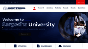 What Su.edu.pk website looked like in 2021 (3 years ago)