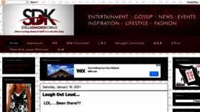 What Stelladimokokorkus.com website looked like in 2021 (3 years ago)