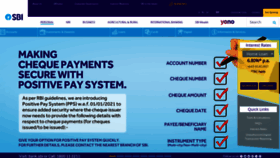 What Sbi.co.in website looked like in 2021 (3 years ago)