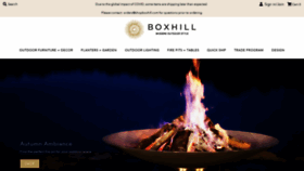 What Shopboxhill.com website looked like in 2021 (3 years ago)