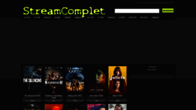 What Streamcomplet.al website looked like in 2021 (3 years ago)