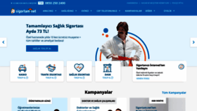 What Sigortam.net website looked like in 2021 (3 years ago)