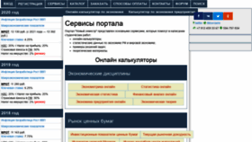 What Semestr.ru website looked like in 2021 (3 years ago)