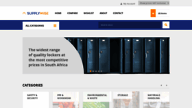 What Supplywise.co.za website looked like in 2021 (3 years ago)