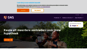What Snsbank.nl website looked like in 2021 (4 years ago)