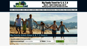 What Sixsuitcasetravel.com website looked like in 2021 (3 years ago)