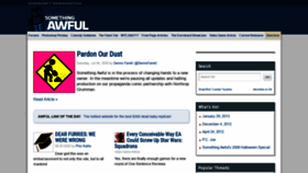 What Somethingawful.com website looked like in 2021 (3 years ago)