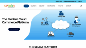 What Sembatechnologies.com website looked like in 2021 (3 years ago)
