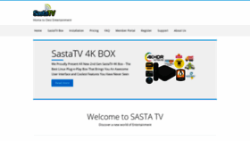 What Sastatv.com website looked like in 2021 (3 years ago)