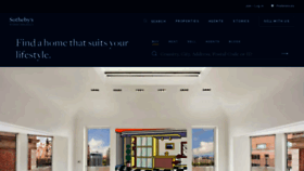 What Sothebysrealty.com website looked like in 2021 (3 years ago)
