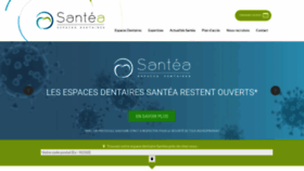 What Santea-france.com website looked like in 2021 (3 years ago)