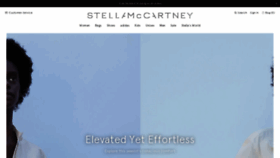 What Stellamccartney.com website looked like in 2021 (3 years ago)