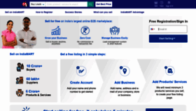 What Seller.indiamart.com website looked like in 2021 (3 years ago)