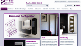 What Sebastianek.de website looked like in 2021 (3 years ago)