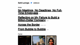 What Sahillavingia.com website looked like in 2021 (3 years ago)