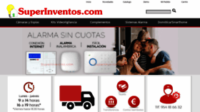 What Superinventos.com website looked like in 2021 (3 years ago)