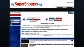 What Supershopper.org website looked like in 2021 (3 years ago)