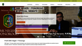What Smkn1ponorogo.sch.id website looked like in 2021 (3 years ago)