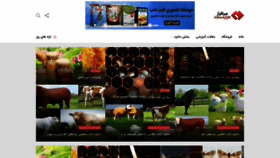 What Sarafraz-hezarmasjed.ir website looked like in 2021 (3 years ago)