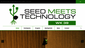 What Seedmeetstechnology.com website looked like in 2021 (3 years ago)