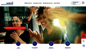 What Sodexo.com.ve website looked like in 2021 (3 years ago)