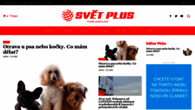 What Svetplus.cz website looked like in 2021 (3 years ago)