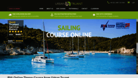 What Sailingcourseonline.co.uk website looked like in 2021 (3 years ago)