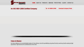 What Shreesampathplast.com website looked like in 2021 (3 years ago)