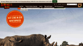 What Serengeti-park.de website looked like in 2021 (3 years ago)