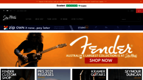 What Skymusic.com.au website looked like in 2021 (3 years ago)