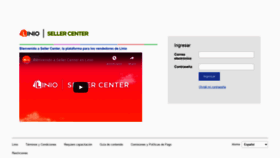 What Sellercenter.linio.com.pe website looked like in 2021 (3 years ago)