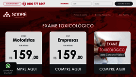What Sodretox.com.br website looked like in 2021 (3 years ago)
