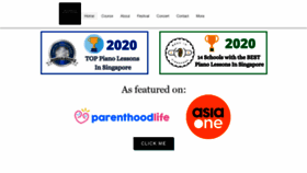 What Sgpianoteacher.com website looked like in 2021 (3 years ago)