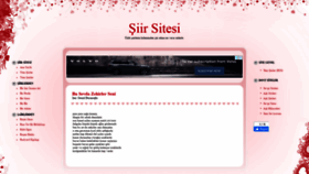 What Siir.sitesi.web.tr website looked like in 2021 (3 years ago)