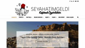 What Seyahatimgeldi.com website looked like in 2021 (3 years ago)