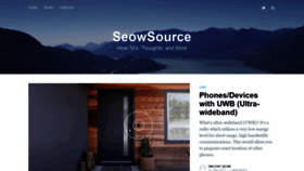 What Seowsource.com website looked like in 2021 (3 years ago)