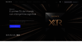 What Sony.com.ar website looked like in 2021 (3 years ago)