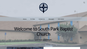 What Spbc.life website looked like in 2021 (3 years ago)