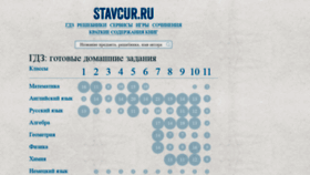 What Stavcur.ru website looked like in 2021 (3 years ago)
