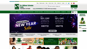 What Schwabeindia.com website looked like in 2021 (3 years ago)