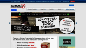 What Scanmyphotos.com website looked like in 2021 (3 years ago)
