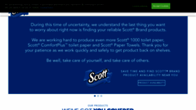 What Scottbrand.com website looked like in 2021 (3 years ago)