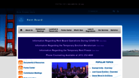 What Sfrb.org website looked like in 2021 (3 years ago)