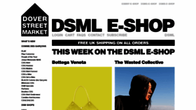 What Shop.doverstreetmarket.com website looked like in 2021 (3 years ago)