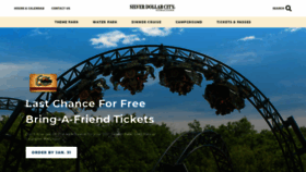 What Silverdollarcity.com website looked like in 2021 (3 years ago)